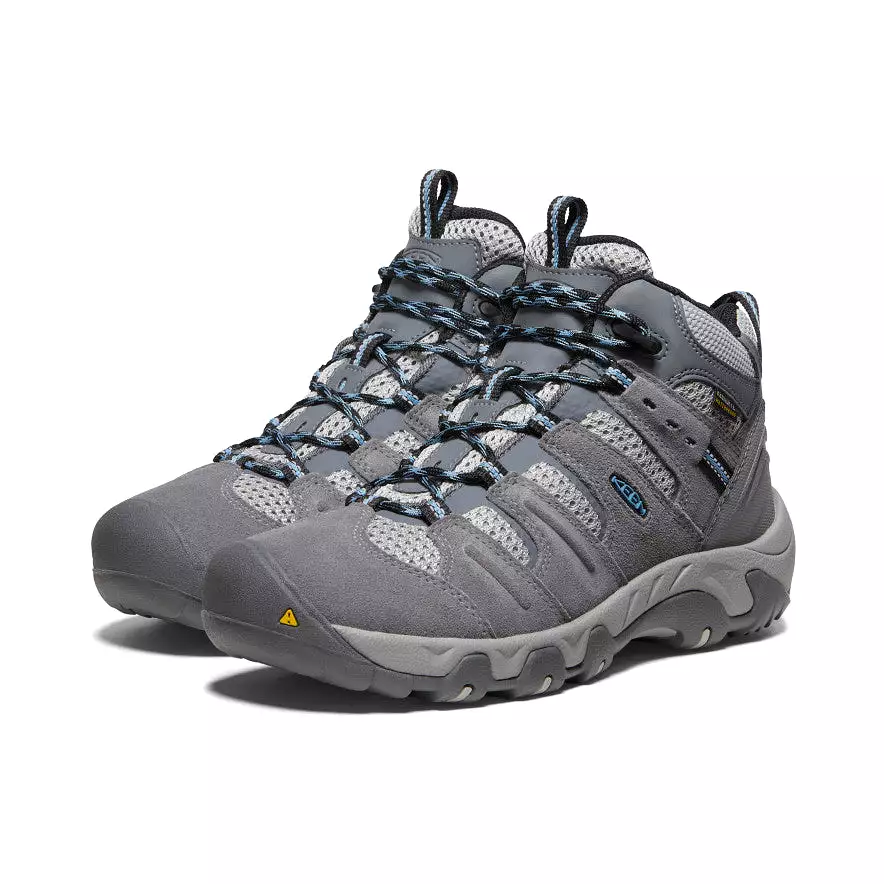 Women's Headout Waterproof Hiking Boot  |  Steel Grey/Blue Heaven