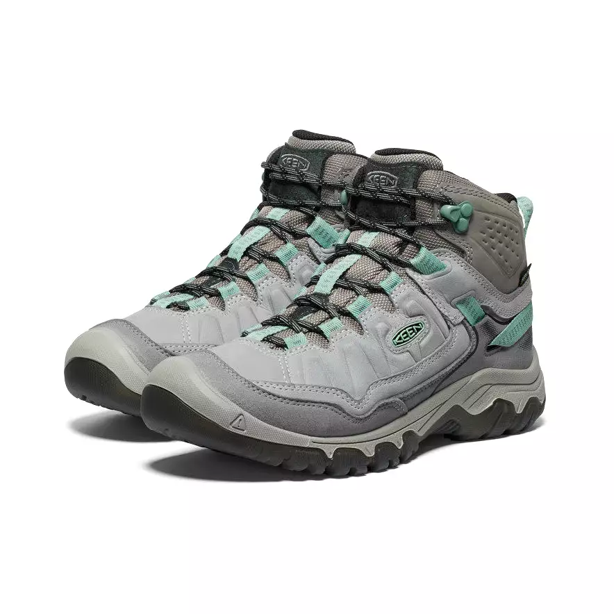 Women's Targhee IV Waterproof Hiking Boot  |  Alloy/Granite Green