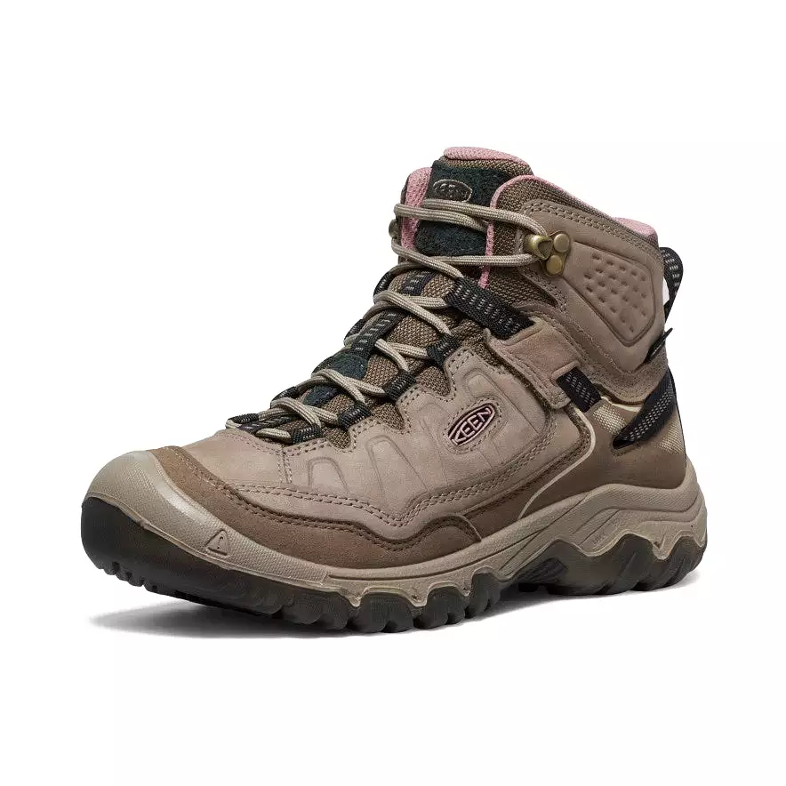 Women's Targhee IV Waterproof Hiking Boot  |  Brindle/Nostalgia Rose