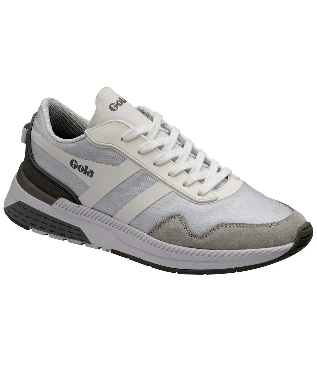 Womens/ladies atomics trainers white/grey Gola