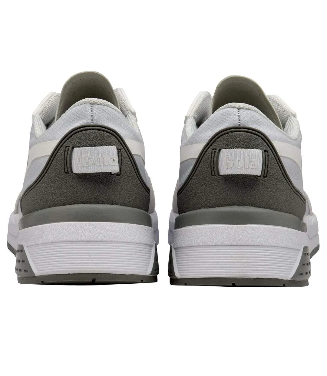 Womens/ladies atomics trainers white/grey Gola