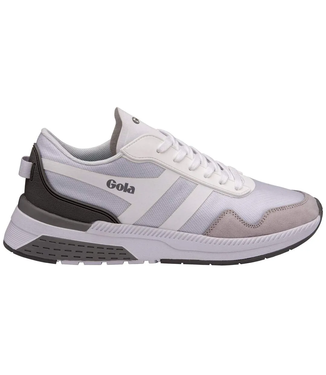 Womens/ladies atomics trainers white/grey Gola