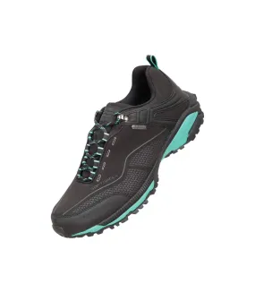 Womens/ladies collie waterproof running trainers black Mountain Warehouse